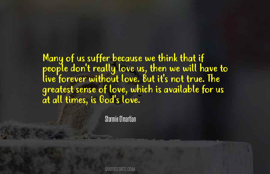 Quotes About God's Love For Us #700988