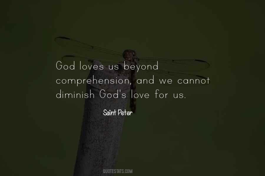 Quotes About God's Love For Us #954111