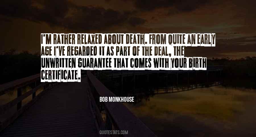 Humor Age Death Quotes #886298