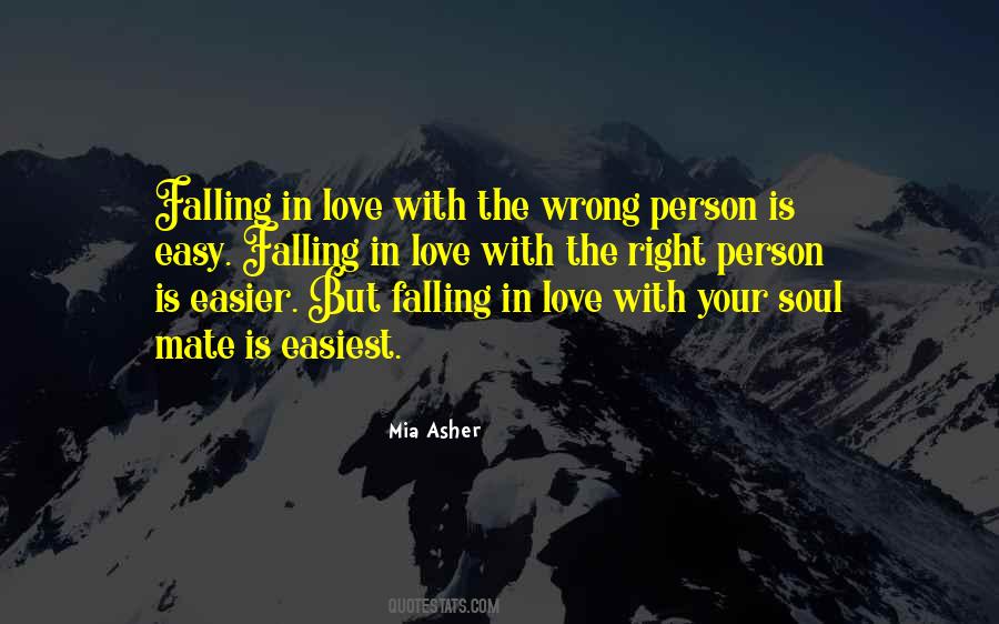 Quotes About Love Wrong Person #1340325