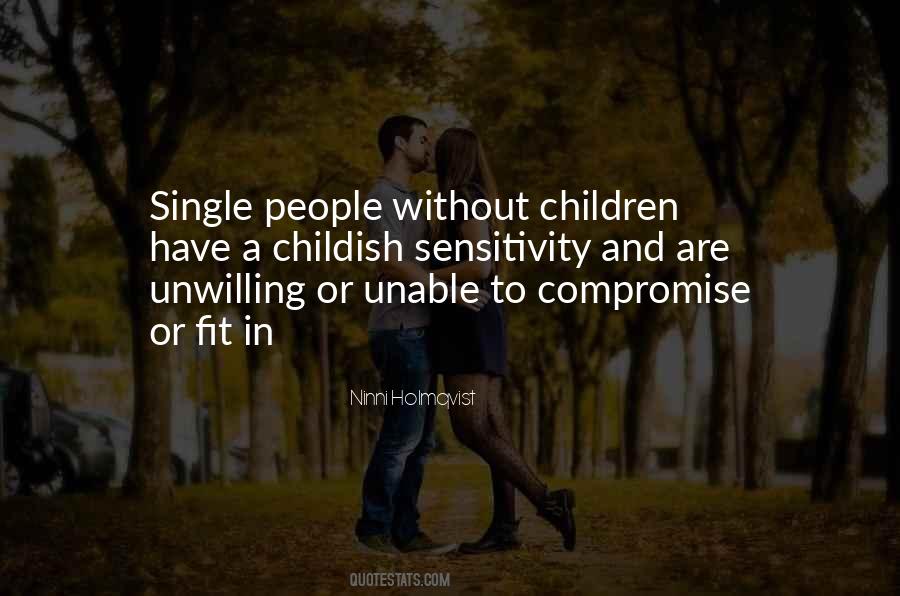 Single People Quotes #1509677