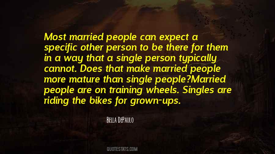 Single People Quotes #1535266