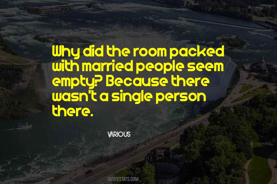 Single People Quotes #21832