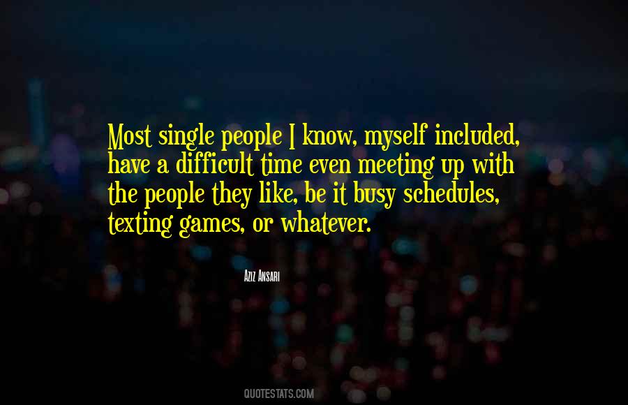 Single People Quotes #518310