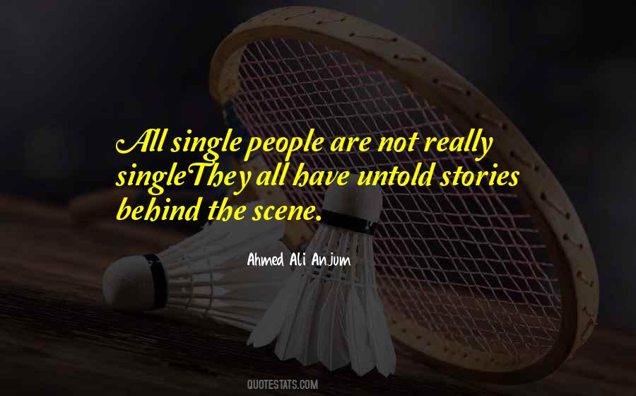 Single People Quotes #816492