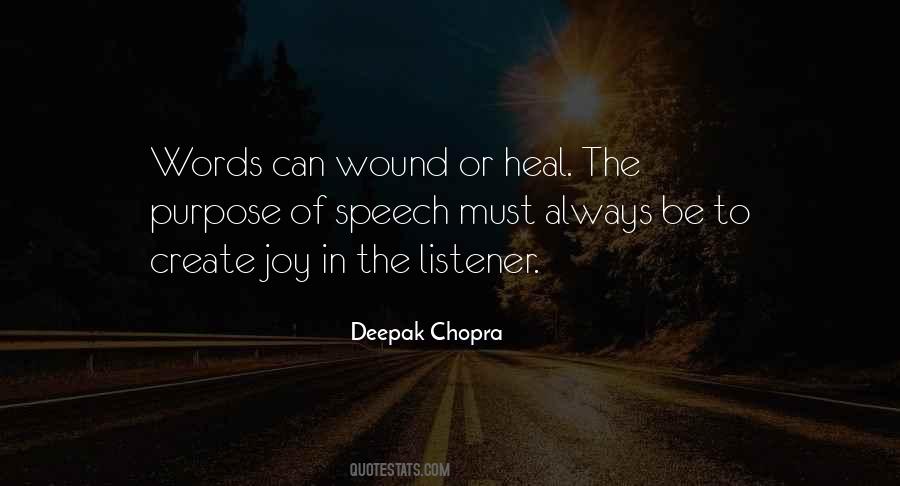 Quotes About Words That Heal #1052251