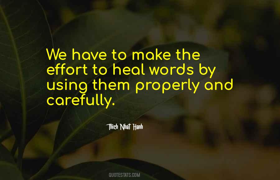 Quotes About Words That Heal #1653272