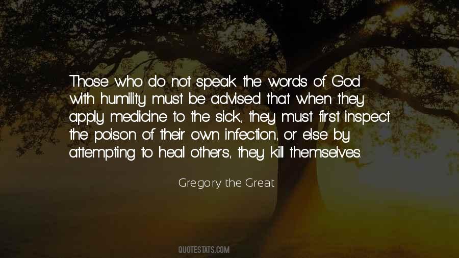 Quotes About Words That Heal #1722579