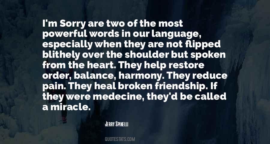 Quotes About Words That Heal #570215