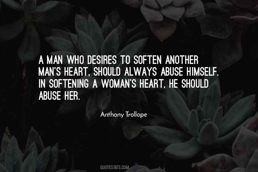 Man S Heart Quotes #1387271
