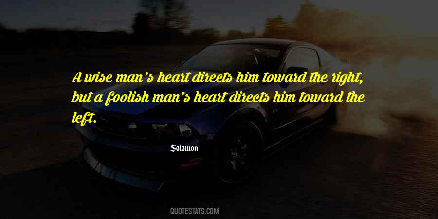 Man S Heart Quotes #492826