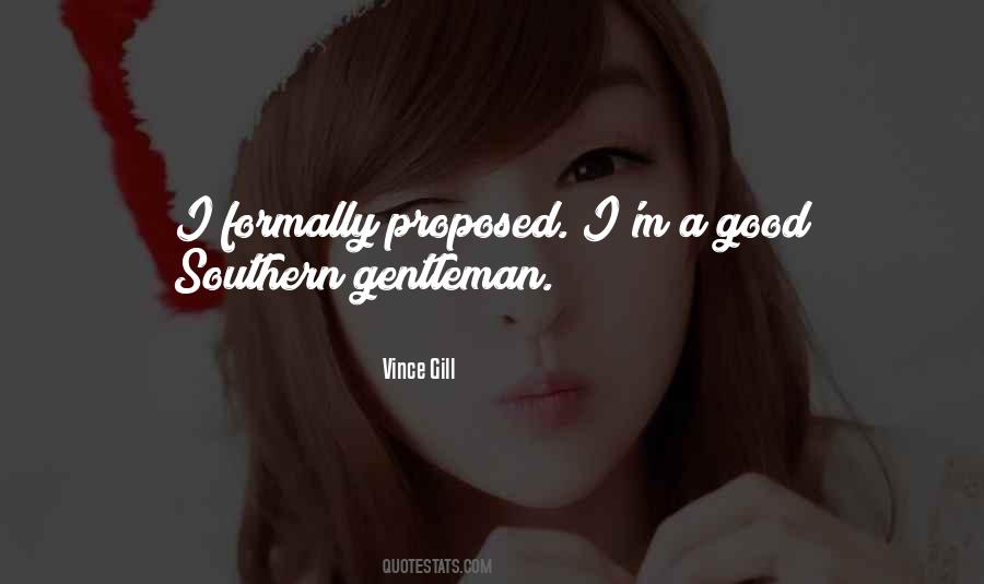 Quotes About A Southern Gentleman #1354216