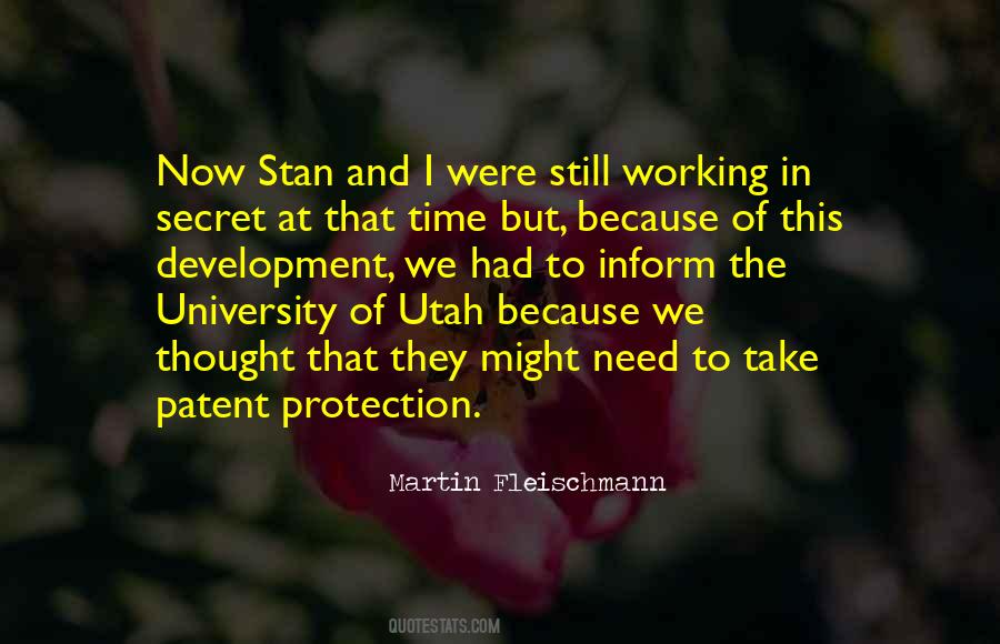 Fleischmann Quotes #175732