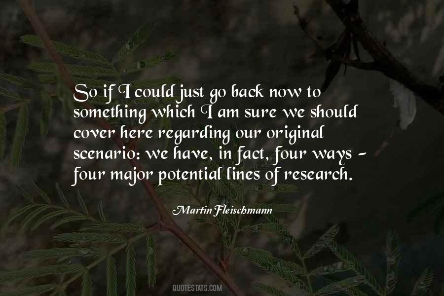 Fleischmann Quotes #1856273