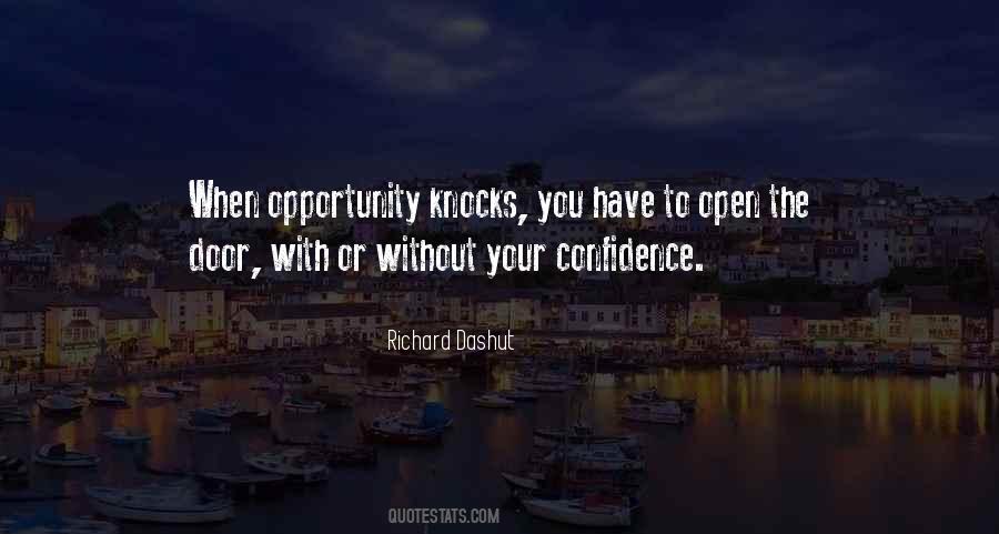 Quotes About Opportunity Doors #1169465