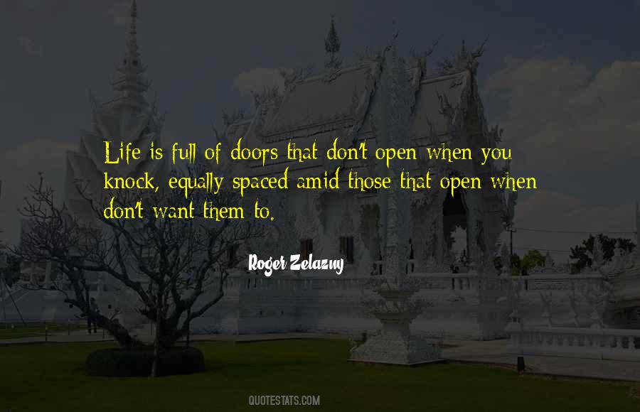 Quotes About Opportunity Doors #1255958
