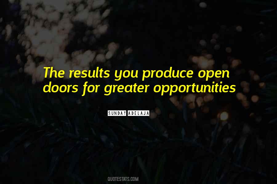 Quotes About Opportunity Doors #1335534