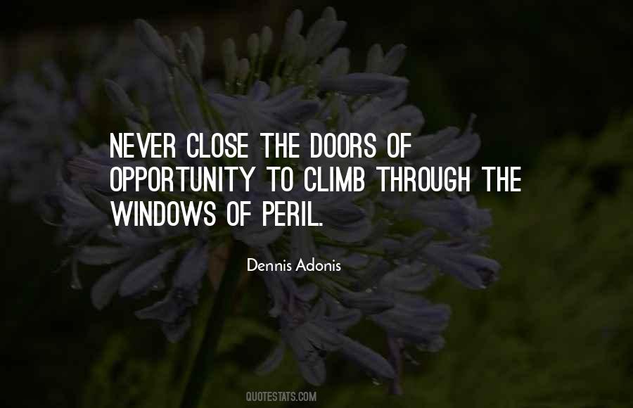 Quotes About Opportunity Doors #1417621