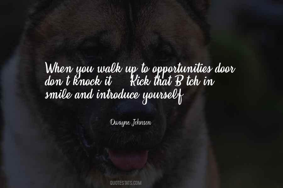 Quotes About Opportunity Doors #1554977