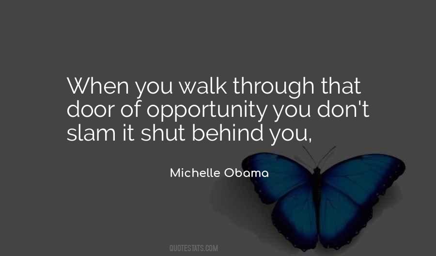 Quotes About Opportunity Doors #1669023