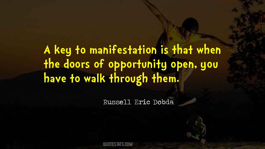 Quotes About Opportunity Doors #1709738
