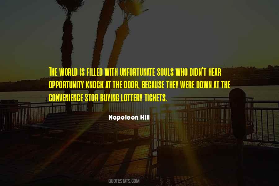 Quotes About Opportunity Doors #224282