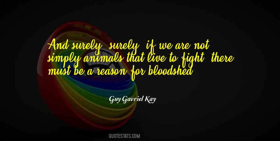 Quotes About Bloodshed #1116058