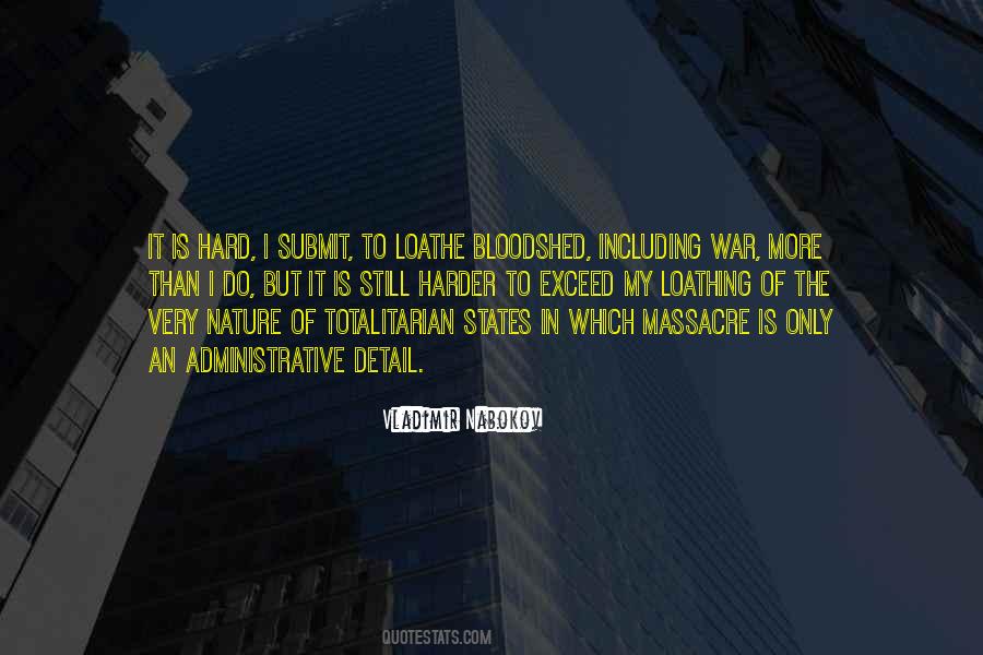 Quotes About Bloodshed #1153566