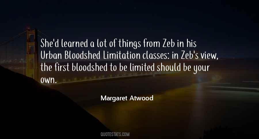 Quotes About Bloodshed #1249147