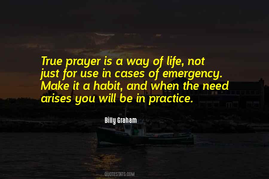 Quotes About Prayer Billy Graham #1233132