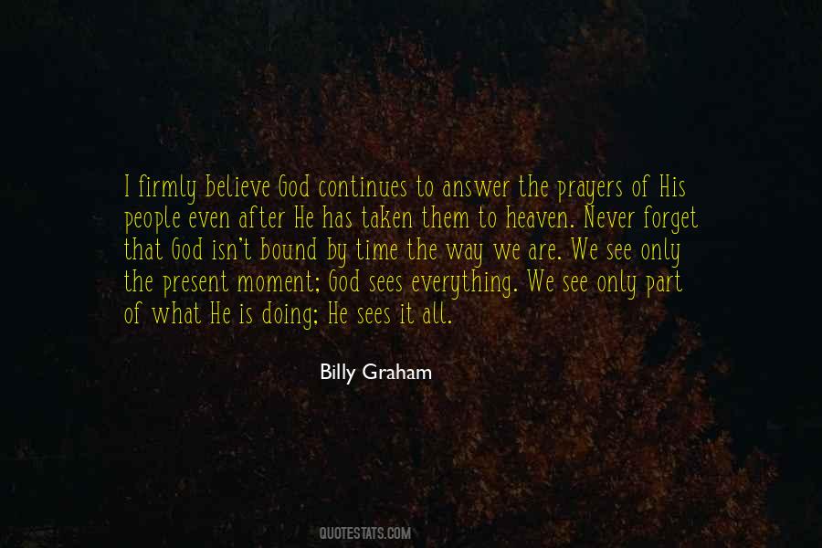 Quotes About Prayer Billy Graham #1526284