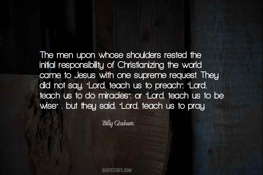 Quotes About Prayer Billy Graham #211551