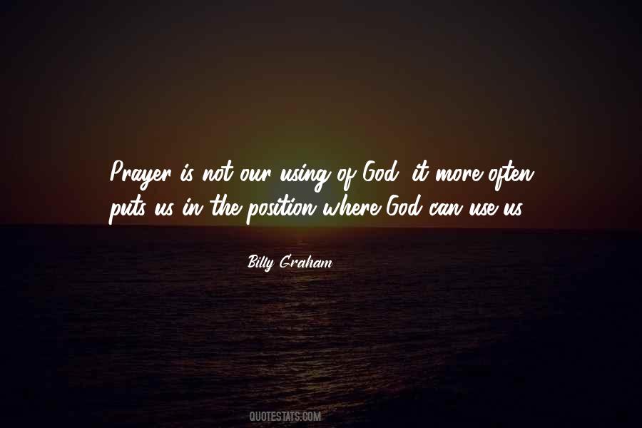 Quotes About Prayer Billy Graham #251805