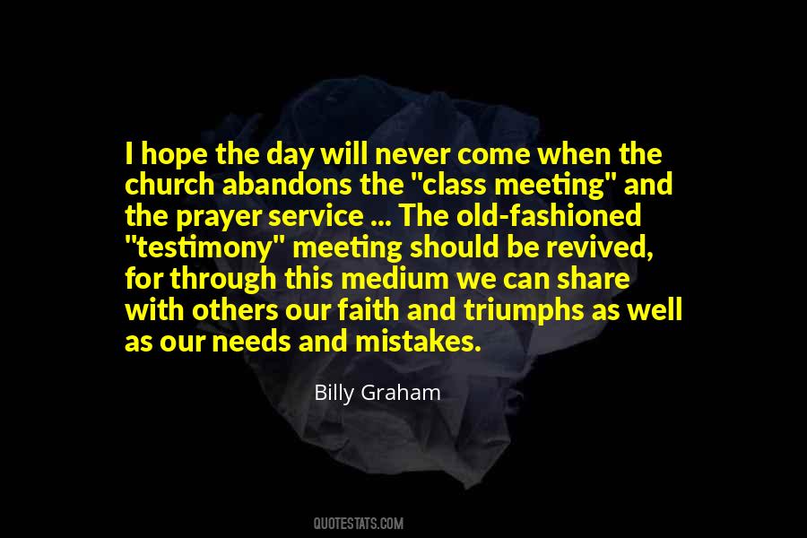 Quotes About Prayer Billy Graham #259900