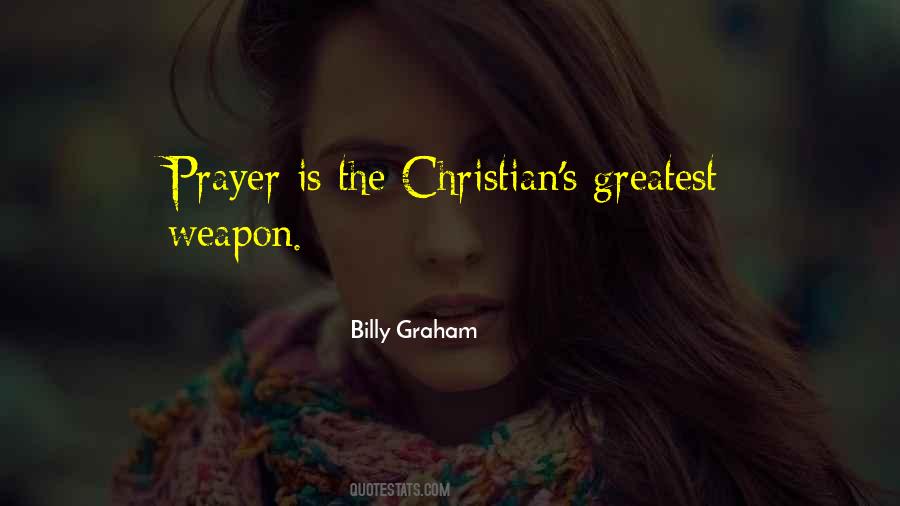 Quotes About Prayer Billy Graham #774454