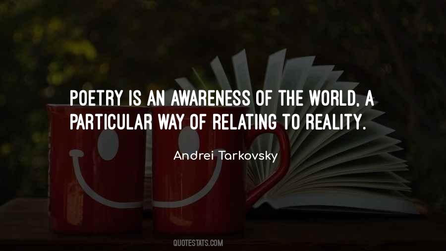 World Awareness Quotes #44187