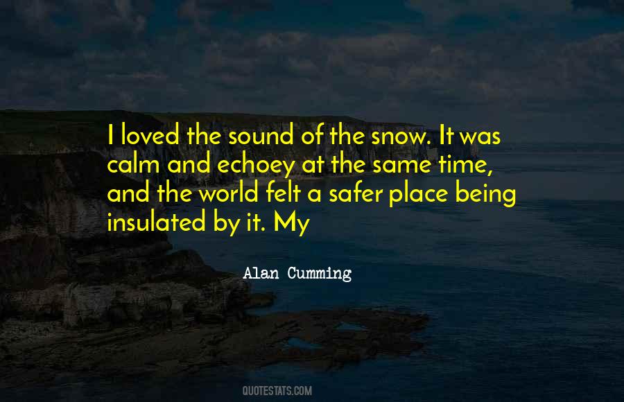 Quotes About A Safer World #1288167