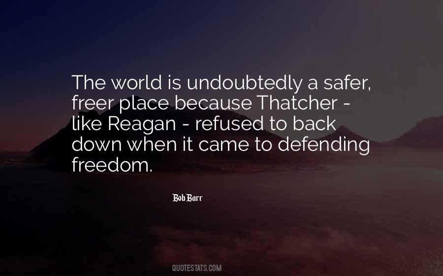Quotes About A Safer World #870622