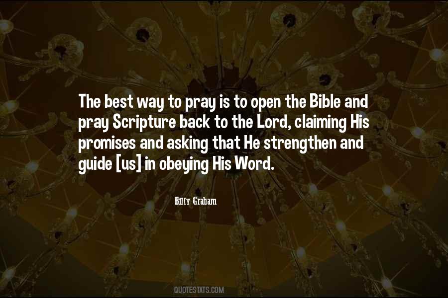 Quotes About Prayer Bible #1576630