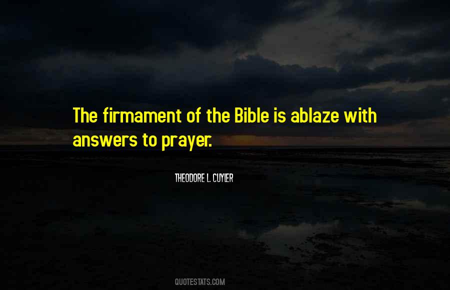 Quotes About Prayer Bible #676647