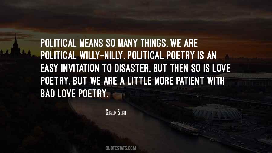 Bad Poetry Quotes #127677
