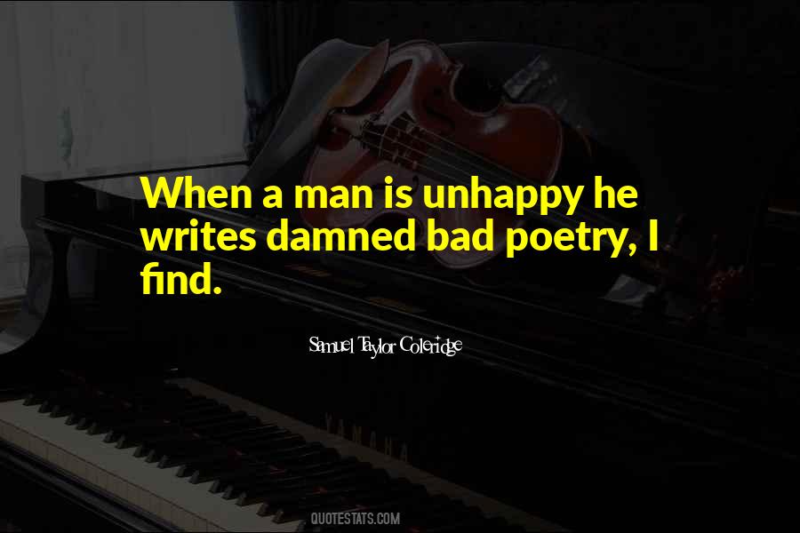 Bad Poetry Quotes #265144
