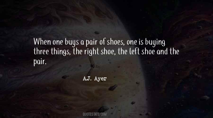 Quotes About Buying Shoes #144016