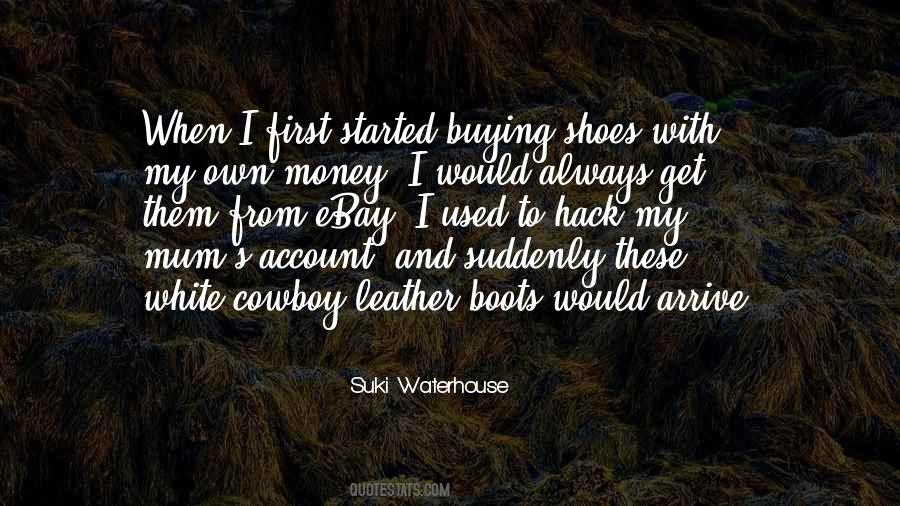 Quotes About Buying Shoes #176848