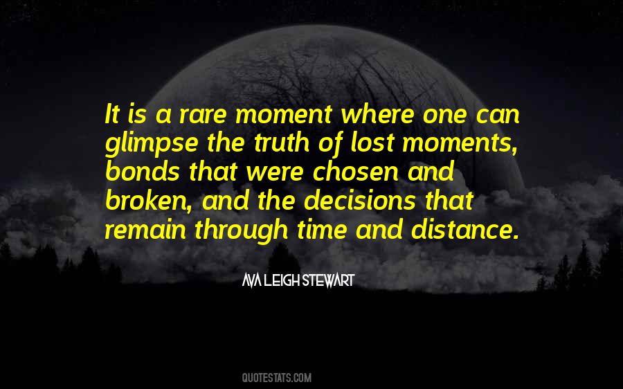 Quotes About Lost Moments #1813796