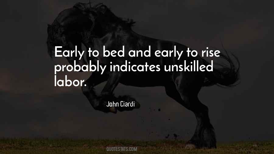 Quotes About Early Sleep #92205