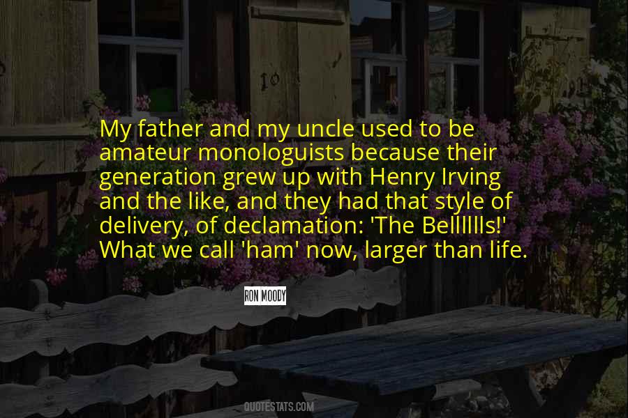 Quotes About Father And Uncle #180429