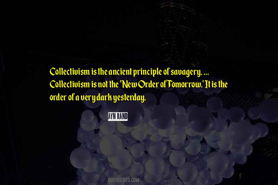 Quotes About Collectivism #1051950