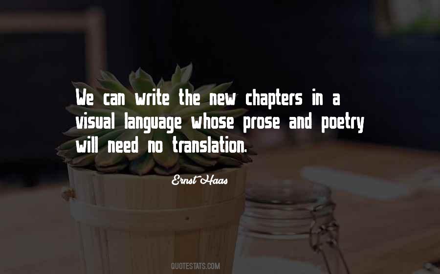 Quotes About New Chapters #1301095