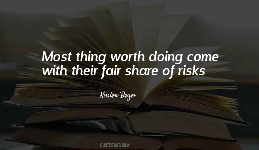 Fair Share Quotes #1299463